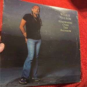 Willie Nelson 'Somewhere Over The Rainbow' LP Vinyl Record 1981